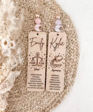 Personalised Bookmark | Zodiac Collection