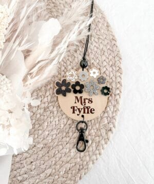 Floral Fields Lanyard | Mono